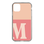 Slim Protection Case［ Original - initial two tone - M pink ］
