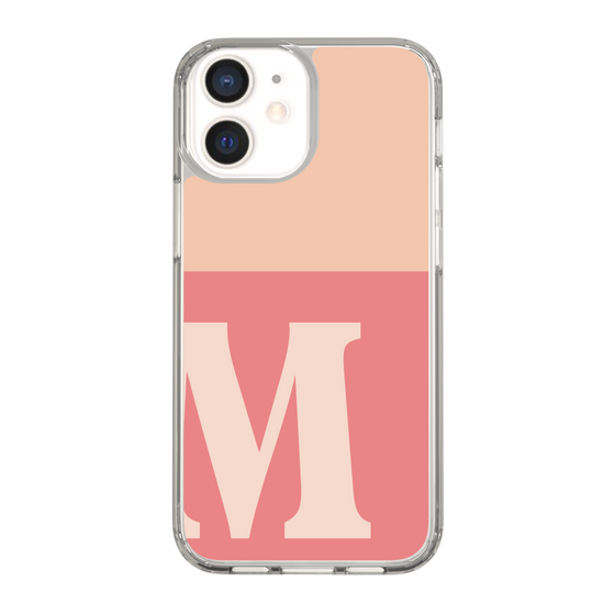 Slim Protection Case［ Original - initial two tone - M pink ］