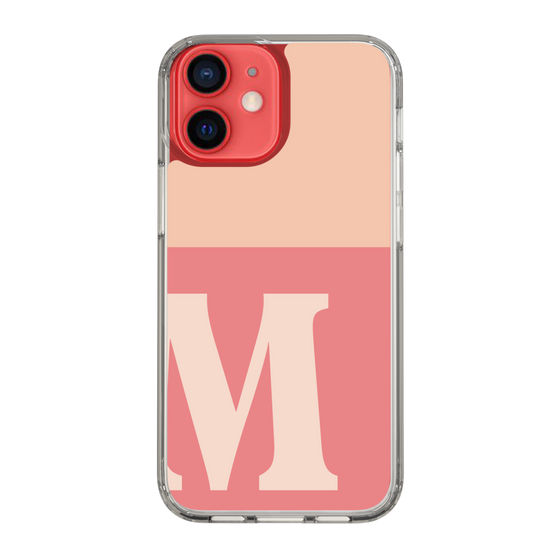 Slim Protection Case［ Original - initial two tone - M pink ］