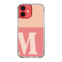 Slim Protection Case［ Original - initial two tone - M pink ］