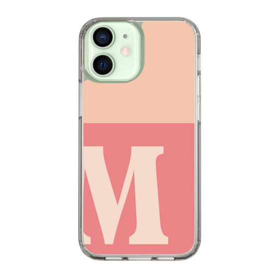 Slim Protection Case［ Original - initial two tone - M pink ］