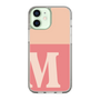 Slim Protection Case［ Original - initial two tone - M pink ］