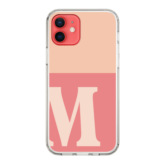 Slim Protection Case［ Original - initial two tone - M pink ］