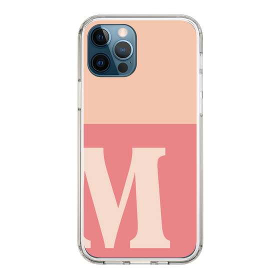 Slim Protection Case［ Original - initial two tone - M pink ］