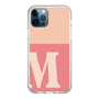 Slim Protection Case［ Original - initial two tone - M pink ］
