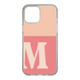 Slim Protection Case［ Original - initial two tone - M pink ］