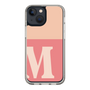 Slim Protection Case［ Original - initial two tone - M pink ］