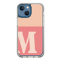 Slim Protection Case［ Original - initial two tone - M pink ］