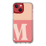 Slim Protection Case［ Original - initial two tone - M pink ］