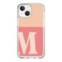 Slim Protection Case［ Original - initial two tone - M pink ］