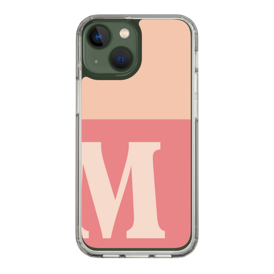 Slim Protection Case［ Original - initial two tone - M pink ］