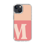 Slim Protection Case［ Original - initial two tone - M pink ］