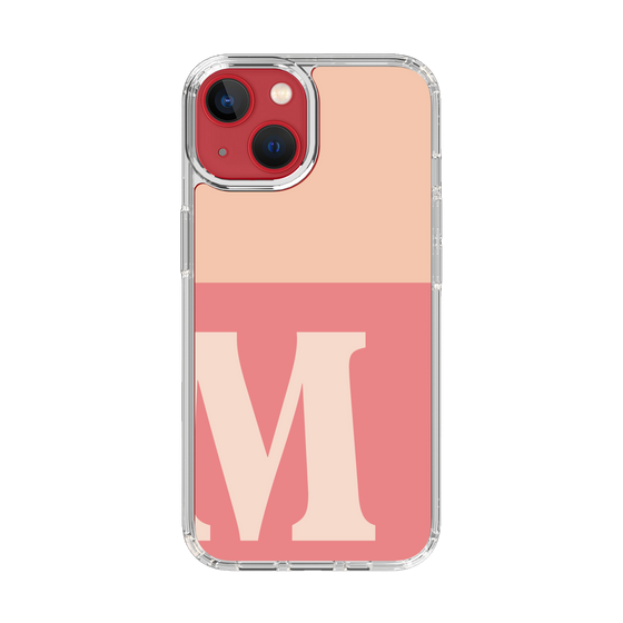 Slim Protection Case［ Original - initial two tone - M pink ］
