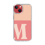 Slim Protection Case［ Original - initial two tone - M pink ］