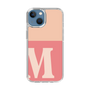 Slim Protection Case［ Original - initial two tone - M pink ］