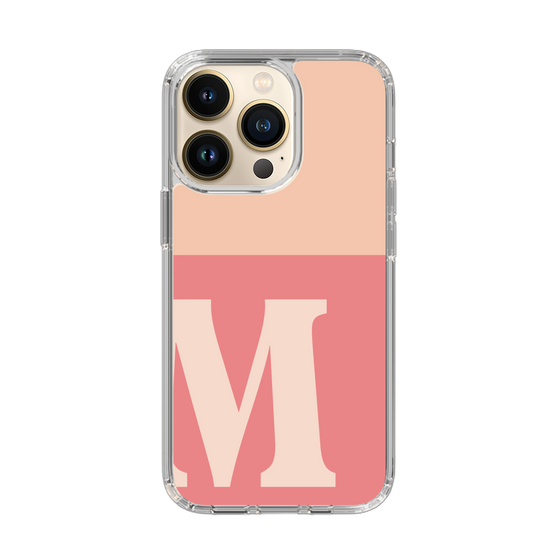 Slim Protection Case［ Original - initial two tone - M pink ］