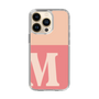 Slim Protection Case［ Original - initial two tone - M pink ］
