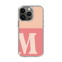 Slim Protection Case［ Original - initial two tone - M pink ］