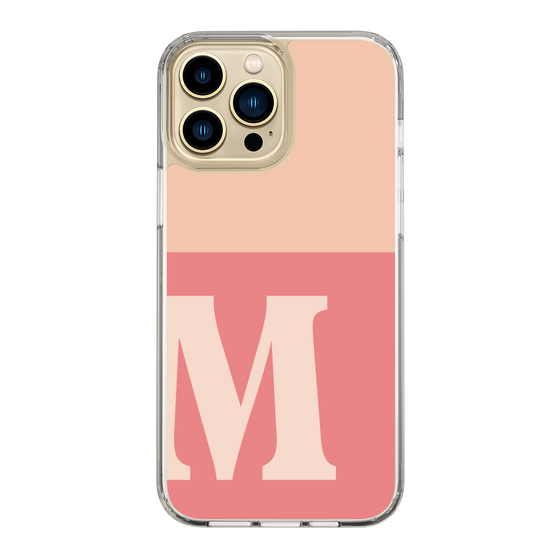 Slim Protection Case［ Original - initial two tone - M pink ］