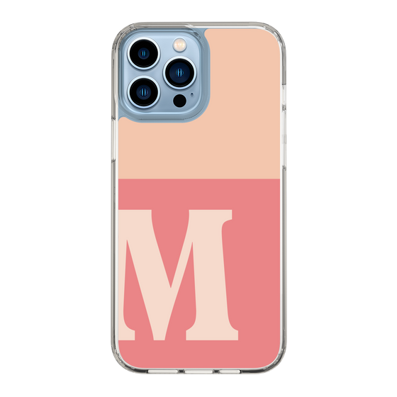 Slim Protection Case［ Original - initial two tone - M pink ］