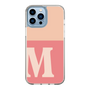 Slim Protection Case［ Original - initial two tone - M pink ］