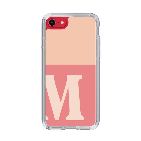 Slim Protection Case［ Original - initial two tone - M pink ］