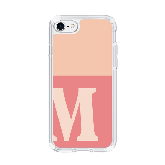 Slim Protection Case［ Original - initial two tone - M pink ］
