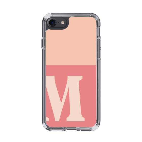 Slim Protection Case［ Original - initial two tone - M pink ］