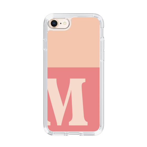 Slim Protection Case［ Original - initial two tone - M pink ］