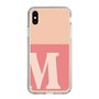 Slim Protection Case［ Original - initial two tone - M pink ］