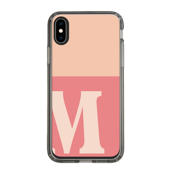 Slim Protection Case［ Original - initial two tone - M pink ］