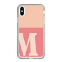 Slim Protection Case［ Original - initial two tone - M pink ］