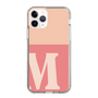 Slim Protection Case［ Original - initial two tone - M pink ］