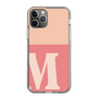 Slim Protection Case［ Original - initial two tone - M pink ］