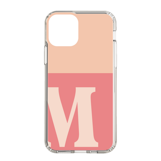 Slim Protection Case［ Original - initial two tone - M pink ］