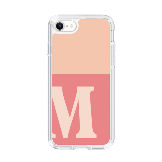 Slim Protection Case［ Original - initial two tone - M pink ］