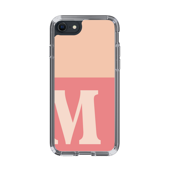 Slim Protection Case［ Original - initial two tone - M pink ］