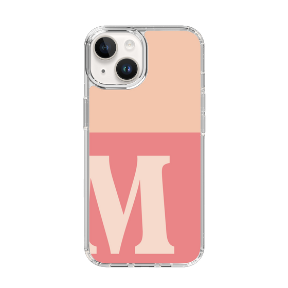 Slim Protection Case［ Original - initial two tone - M pink ］