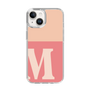 Slim Protection Case［ Original - initial two tone - M pink ］