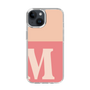 Slim Protection Case［ Original - initial two tone - M pink ］