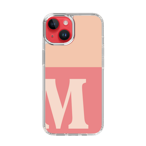 Slim Protection Case［ Original - initial two tone - M pink ］