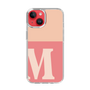 Slim Protection Case［ Original - initial two tone - M pink ］