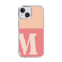 Slim Protection Case［ Original - initial two tone - M pink ］