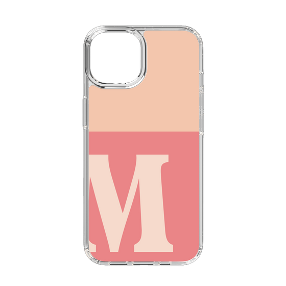 Slim Protection Case［ Original - initial two tone - M pink ］