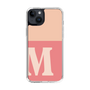 Slim Protection Case［ Original - initial two tone - M pink ］