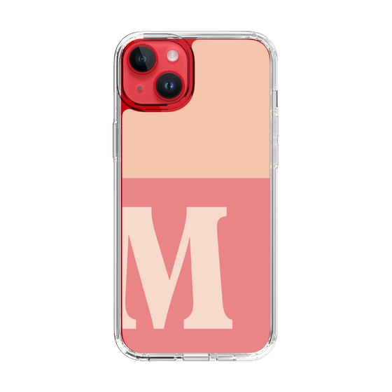 Slim Protection Case［ Original - initial two tone - M pink ］