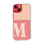 Slim Protection Case［ Original - initial two tone - M pink ］