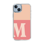 Slim Protection Case［ Original - initial two tone - M pink ］