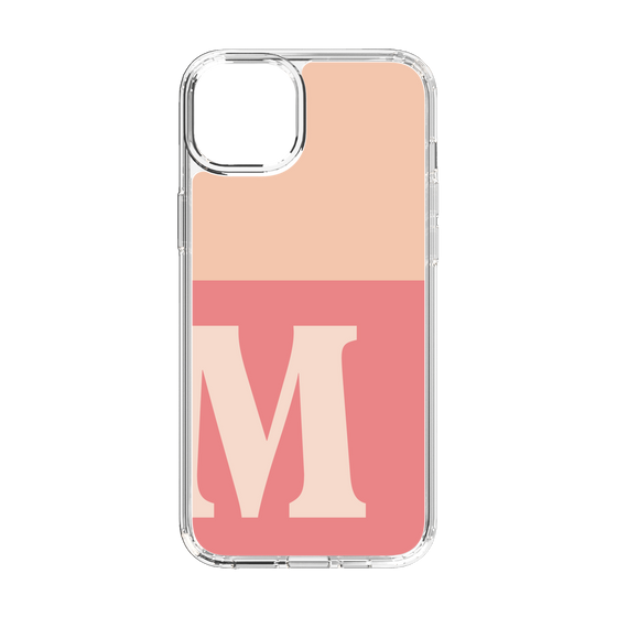 Slim Protection Case［ Original - initial two tone - M pink ］