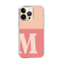 Slim Protection Case［ Original - initial two tone - M pink ］